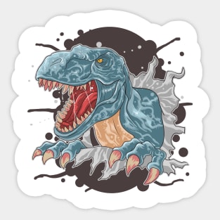 T-Rex Dinosaur Sticker